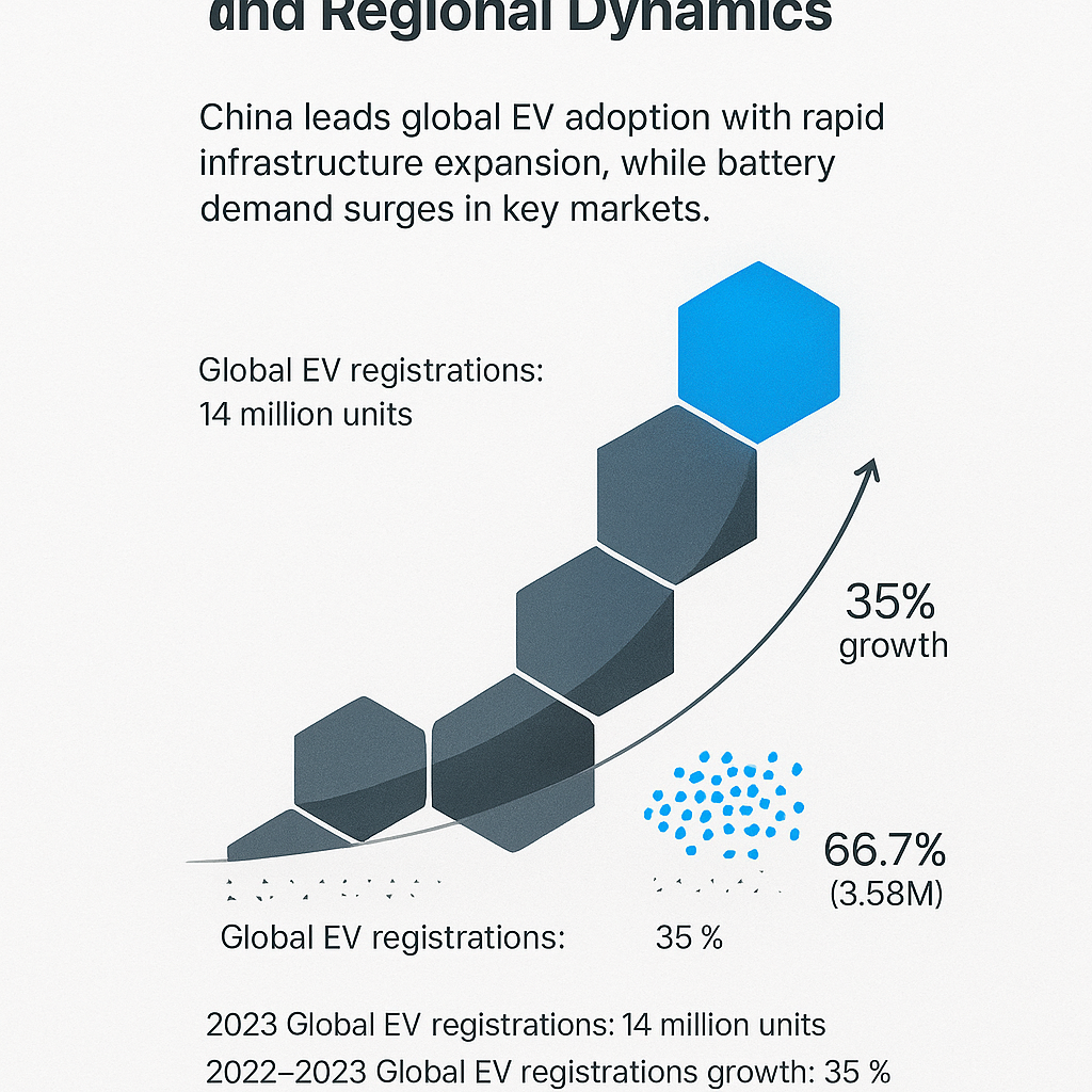 EV Market Growth and Regional Dynamics visual