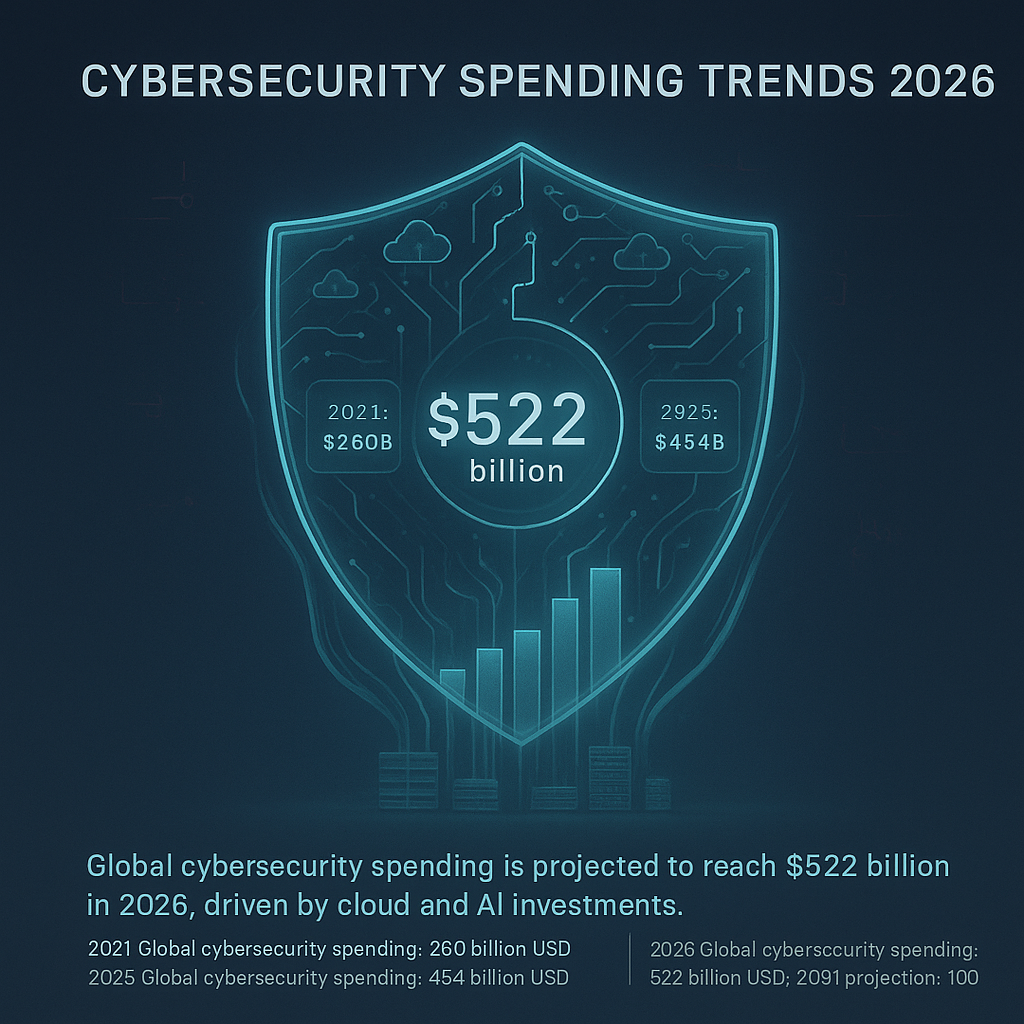 Cybersecurity Spending Trends 2026 visual