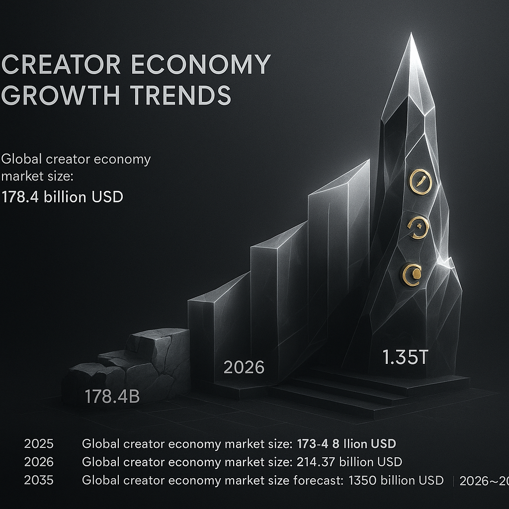Creator Economy Growth Trends visual